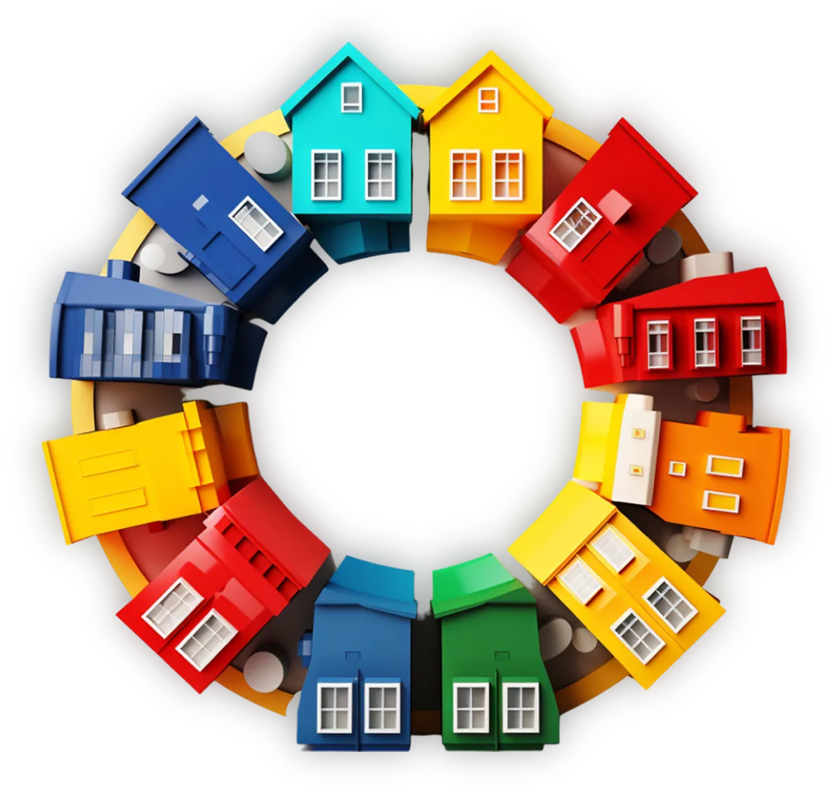 Casas en círculo - Invirtiendo con propósito
